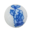 Porcelain beads, Round 8mm Sold by Bag