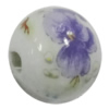 Porcelain beads, Round 16mm Sold by Bag