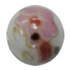 Porcelain beads, Round 10mm Sold by Bag