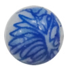 Porcelain beads, Round 10mm Sold by Bag