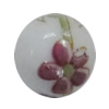 Porcelain beads, Round 10mm Sold by Bag