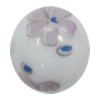 Porcelain beads, Round 12mm Sold by Bag