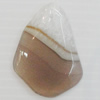 Handmade Agate Pendant,“Love of the Past” Nugget 42x32mm Hole:1mm, Sold by PC