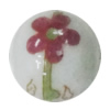 Porcelain beads, Round 12mm Sold by Bag