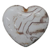 Acrylic Beads, Heart 36x32mm Hole:2mm, Sold by Bag