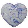 Acrylic Beads, Heart 26x24mm Hole:2mm, Sold by Bag