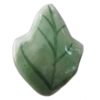 Porcelain beads, Leaf 17x13mm Hole:1mm, Sold by Bag