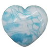 Acrylic Beads, Heart 26x24mm Hole:2mm, Sold by Bag