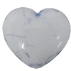 Acrylic Beads, Heart 26x24mm Hole:2mm, Sold by Bag