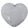 Acrylic Beads, Heart 36x32mm Hole:2mm, Sold by Bag
