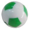 Solid Acrylic Beads, Round 12mm Hole:2mm, Sold by Bag