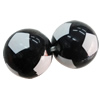 Solid Acrylic Beads, Round 12mm Hole:2mm, Sold by Bag