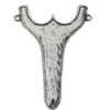 Connector Zinc Alloy Jewelry Findings Lead-free, 60x46x38mm,Thickness:13mm Hole:2mm, Sold by Bag