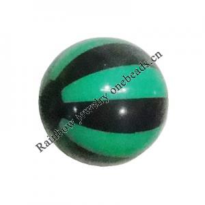 Handmade Solid Acrylic Beads, Round 12mm, Sold by Bag