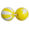 Handmade Solid Acrylic Beads, Round 20mm, Sold by Bag