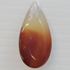 Agate Pendant,“Wintersweet” Teardrop 30x14mm Hole:1mm, Sold by PC