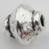 Bead Zinc Alloy Jewelry Findings Lead-free, Lantern 7x7mm, Hole:1mm, Sold by Bag