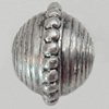 Jewelry findings, CCB plastic Beads Antique Silver, 16x13mm Hole:1mm, Sold by Bag