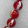 Lampwork Beads, Round 18mm Hole: About 1.5mm, Sold by PC
