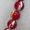 Lampwork Beads, Round 22mm Hole: About 2mm, Sold by PC