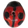 Porcelain beads, Insect 17x14mm Hole:1mm, Sold by Bag