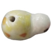 Porcelain beads, Tortoise 19x12mm Hole:1mm, Sold by Bag