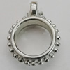 Jewelry findings, CCB plastic Connectors Platina Plated, 20x16mm Hole:2mm, Sold by Bag