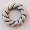 Jewelry findings Antique Silver, CCB plastic Donut, O:19mm I:9mm, Sold by Bag