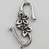 Connectors Zinc Alloy Jewelry Findings Lead-free, 16x25mm, Sold by Bag