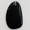 Handmade Agate Pendant,“Trend” Nugget 52x31mm Hole:1mm, Sold by PC