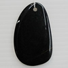Handmade Agate Pendant,“Wind of China” Nugget 52x31mm Hole:1mm, Sold by PC