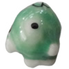 Porcelain beads, Fish 16x14mm Hole:1mm, Sold by Bag