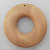 Wooden Jewelery Beads, Donut 30mm Hole:1mm, Sold by PC