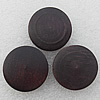 Wooden Jewelery Beads, Flat Round 30mm Hole:2mm, Sold by PC