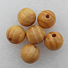 Wooden Jewelery Beads, Round 12mm Hole:3mm, Sold by PC