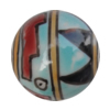 Porcelain beads, Round 12mm Hole:1mm, Sold by Bag