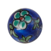 Porcelain beads, Round 12mm Hole:1mm, Sold by Bag