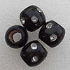 Wooden Jewelery Beads, Round 16mm Hole:8mm, Sold by PC