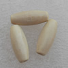 Wooden Jewelery Beads, Drum 15x7mm Hole:2mm, Sold by Bag