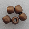 Wooden Jewelery Beads, Round 11x12mm Hole:5mm, Sold by KG