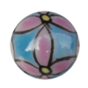 Porcelain beads, Round 10mm Hole:1mm, Sold by Bag