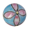 Porcelain beads, Round 12mm Hole:1mm, Sold by Bag