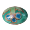 Porcelain beads, Oval 10x8mm Hole:1mm, Sold by Bag