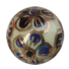 Porcelain beads, Round 8mm Hole:1mm, Sold by Bag