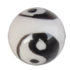 Porcelain beads, Round 12mm Hole:1mm, Sold by Bag