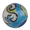 Porcelain beads, Oval 12x10mm Hole:1mm, Sold by Bag