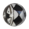 Porcelain beads, Round 10mm Hole:1mm, Sold by Bag