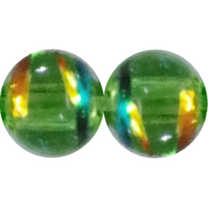 Drawbench Translucent Glass Beads, Round 4mm Hole:1mm, Sold per 32-Inch Strand 