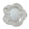 Fantastic Acrylic Beads, Flower 14mm Hole:2mm, Sold by Bag