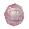 Fantastic Acrylic Beads, Faceted Rondelle 8mm Hole:2mm, Sold by Bag